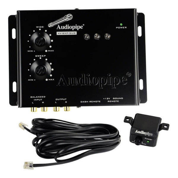 Epicentro Restaurador De Bajos Con Control 13.5 V Audiopipe