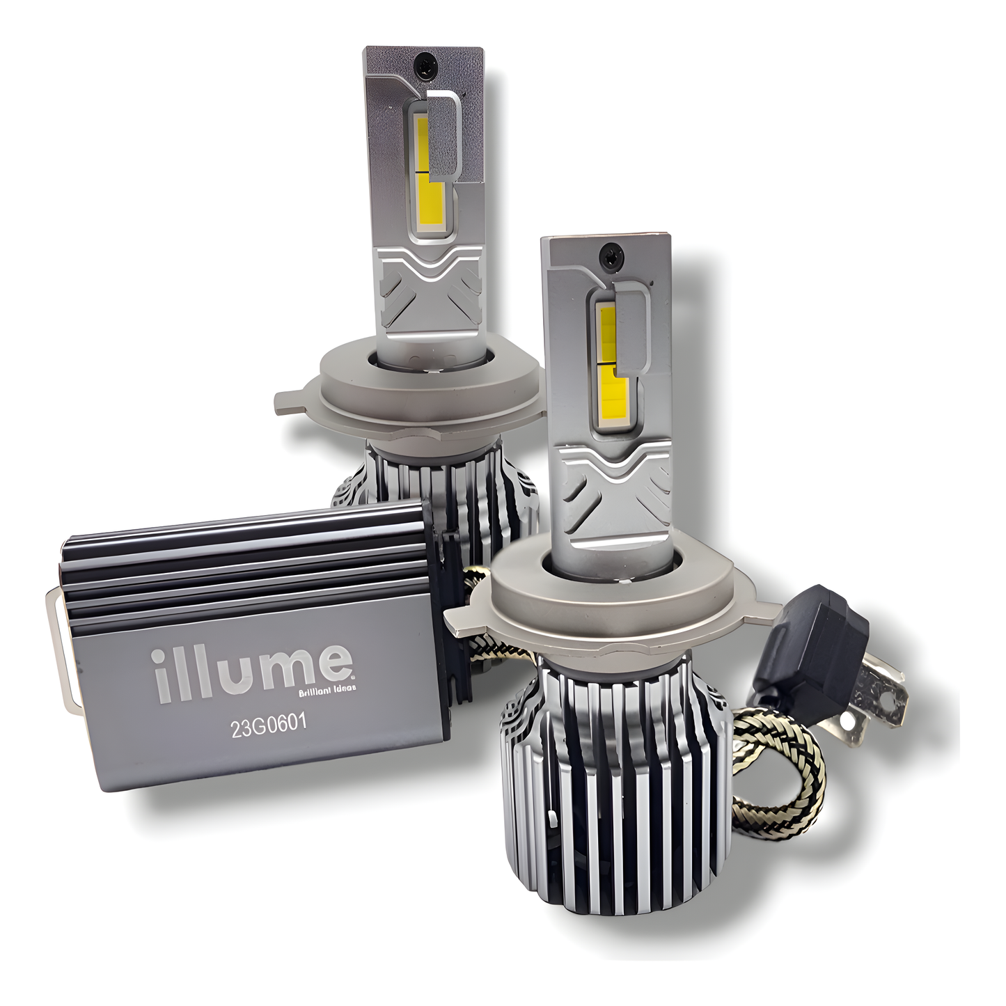 Focos Led Illume Exclusive H4 Cam Bus 28,000 Lumenes 90w