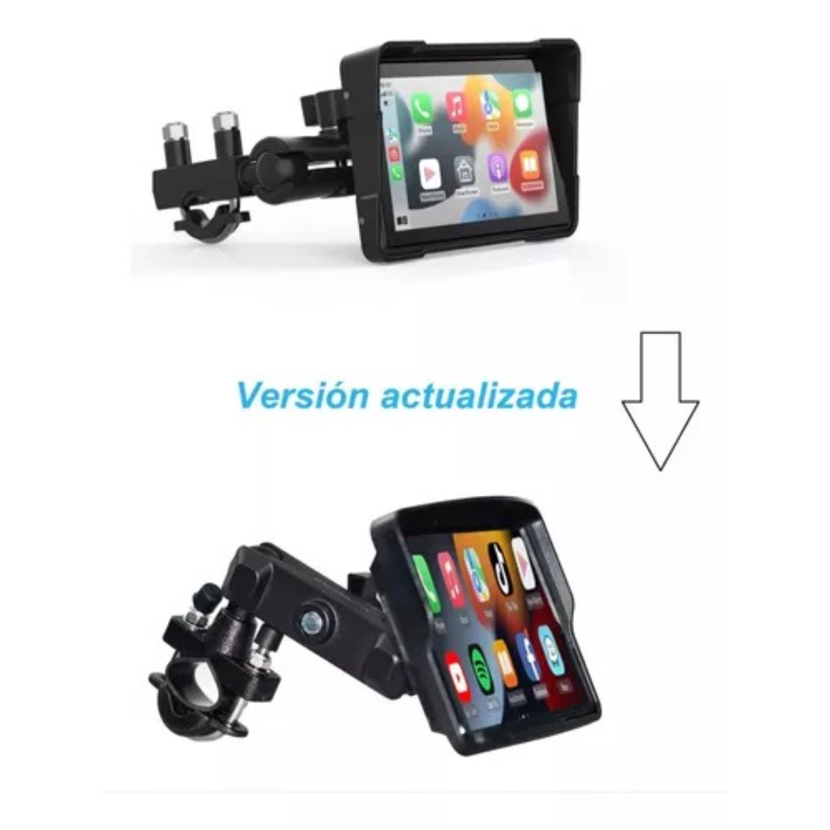 Pantalla Para Motogps Portatil Motoplay 5 In Contra Agua