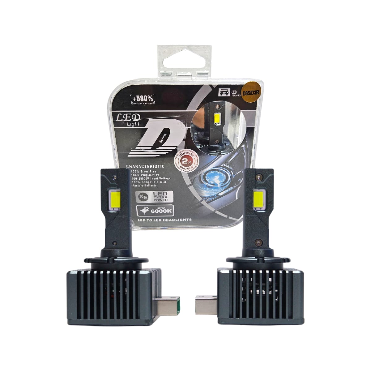 Kit Led Bulbo Xenon Hid D3s/d3r Iol 55w 25 Mil Lumenes