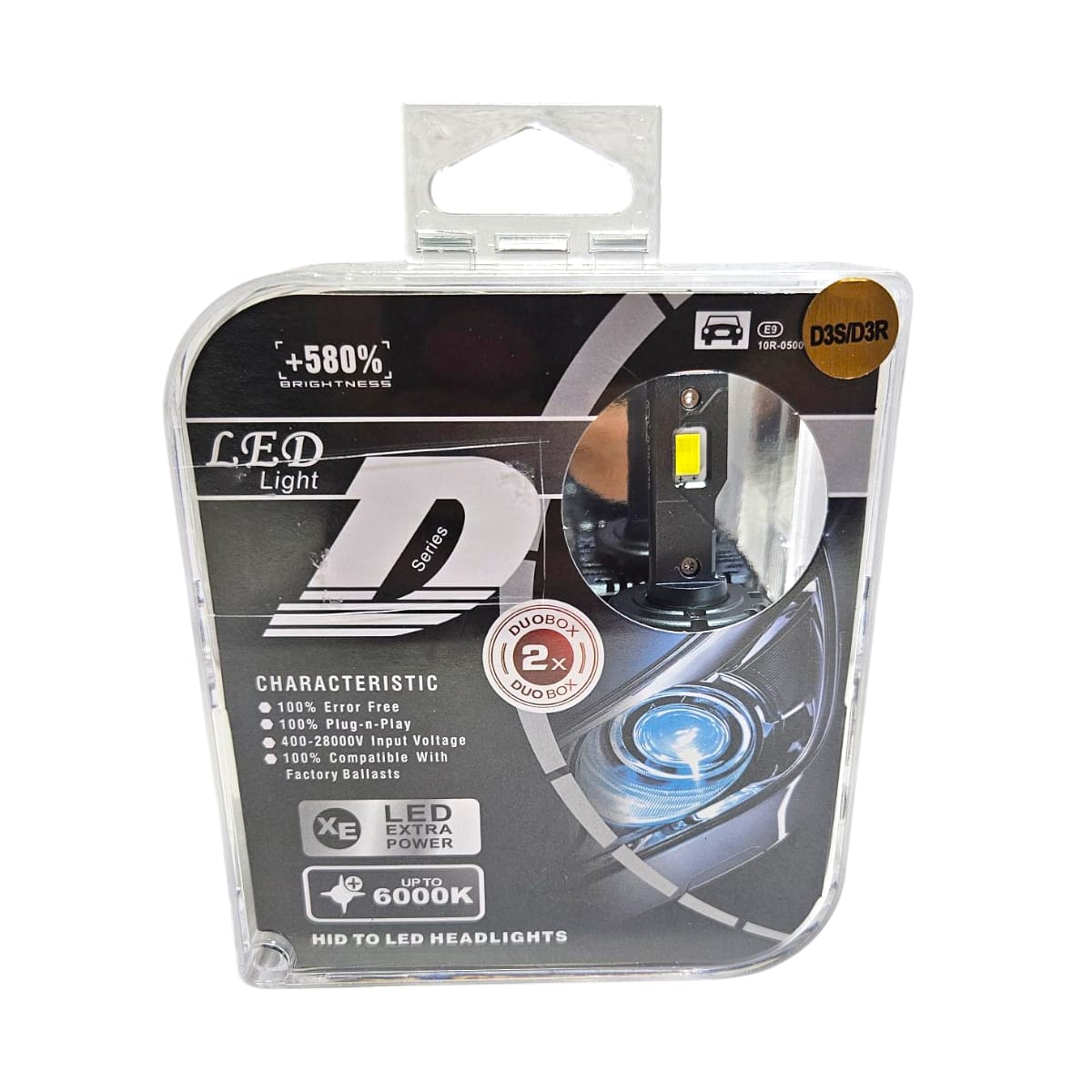 Kit Led Bulbo Xenon Hid D3s/d3r Iol 55w 25 Mil Lumenes